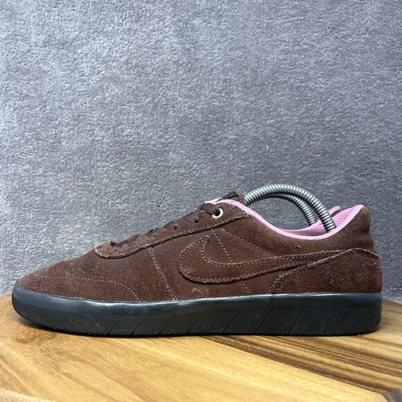 Nike Shoes Men\'s Size 9 Brown Pink Leather Dunk Skate Retro Sneakers AR0767-200 main image 9